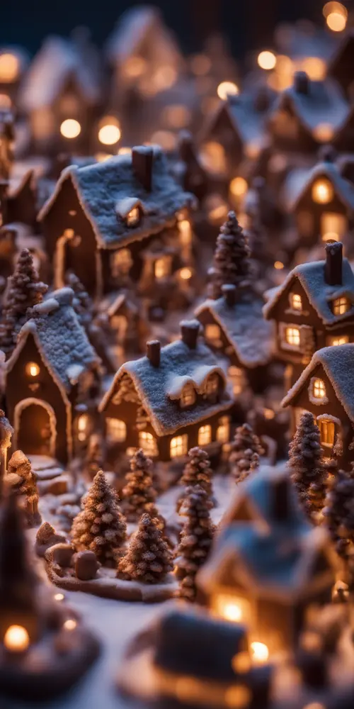 Snow Aesthetic Christmas wallpaper